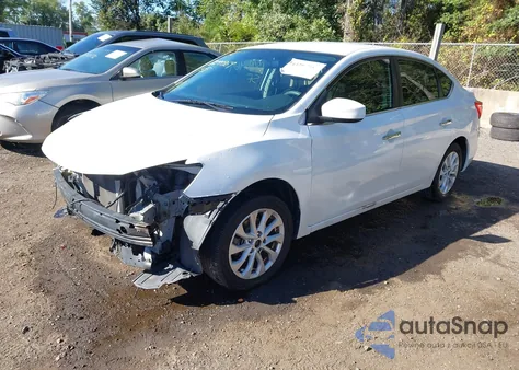 2017 Nissan Sentra Sv из США, поврежденный, VIN 3N1AB7APXHY302905